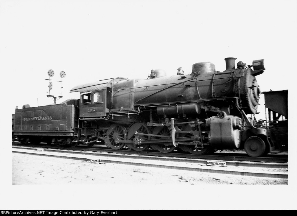 PRR 2-8-0 #1957 - Pennsylvania RR